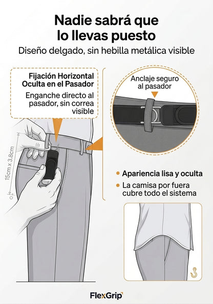 Cinturón Elástico Sin Hebilla