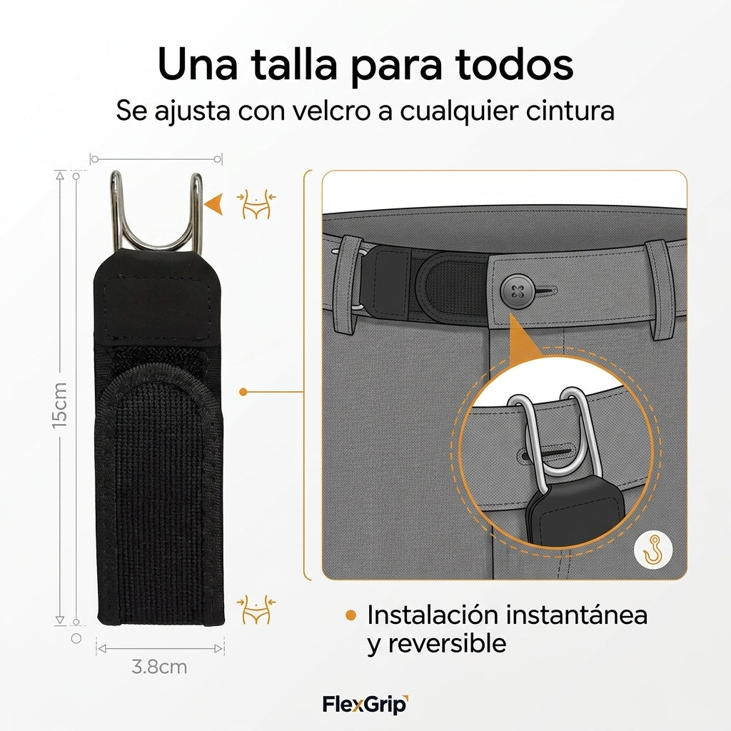 Cinturón Elástico Sin Hebilla